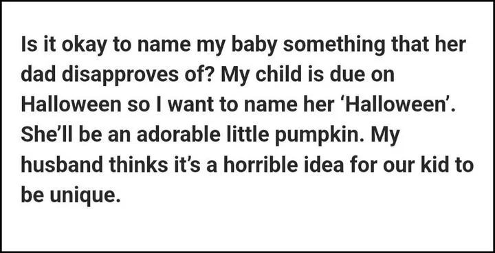 13.Weird Baby Names