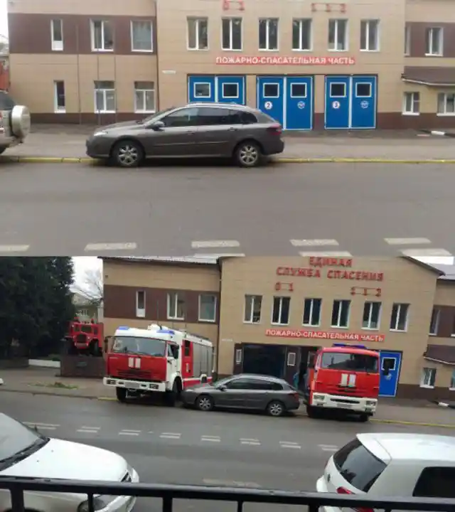 Desatando El Fuego Por El Mal Estacionamiento