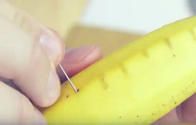 Prick A Banana With A Needle And See What Happens Next