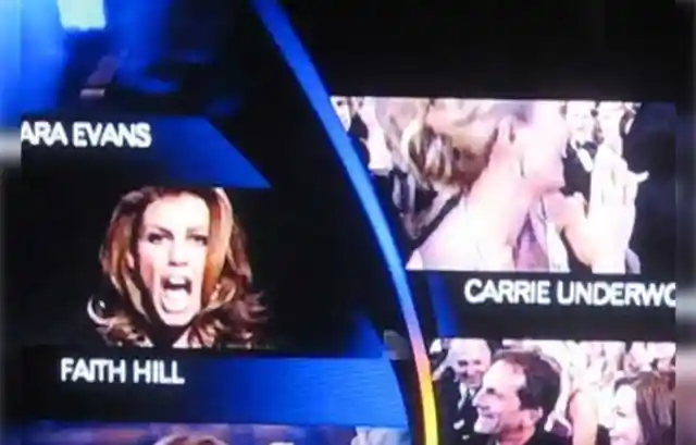 2006 Country Music Awards: Faith Hill's Response to Carrie Underwood's Victory