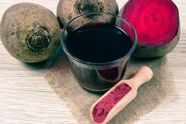 Beetroot as a lip stain or blush