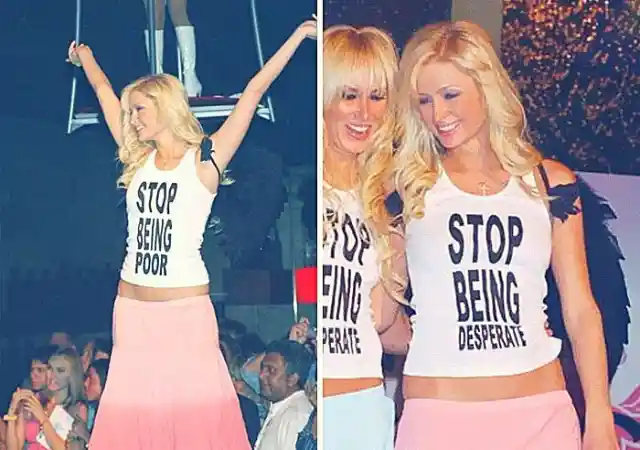 La Divertidísima Camiseta De Paris Hilton