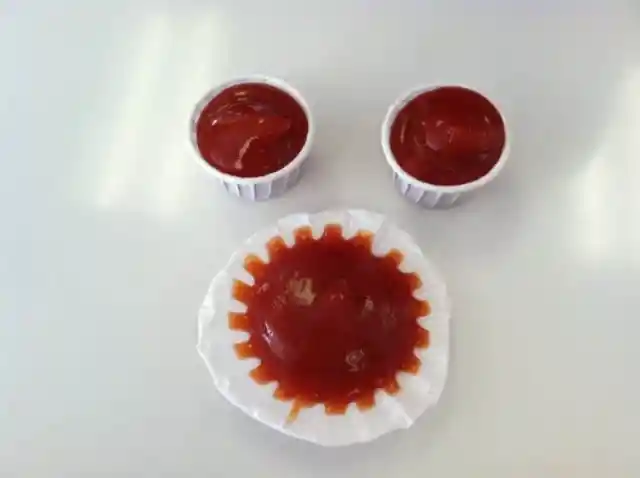 The Use of Paper of Condiment Cups