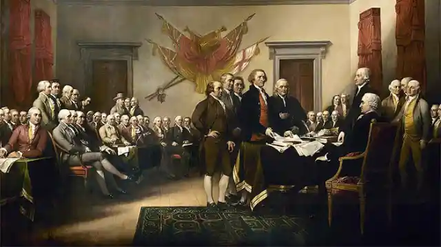 The Signing Declaration Of Independence