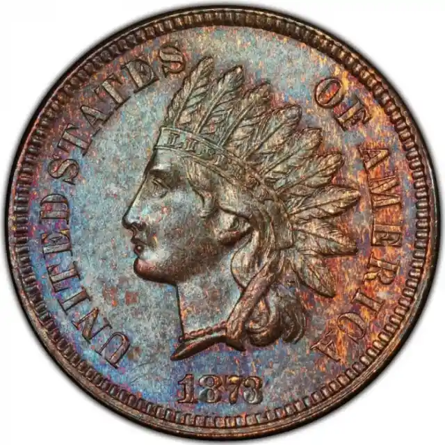 1873 Doubled ‘Closed 3’ Indian Head Penny – $12,650