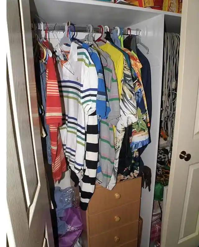 Dehumidify your closet