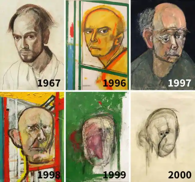 Self-Portraits While Suffering From Alzheimer’s Disease