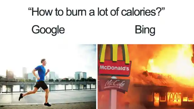 Burning The Calories