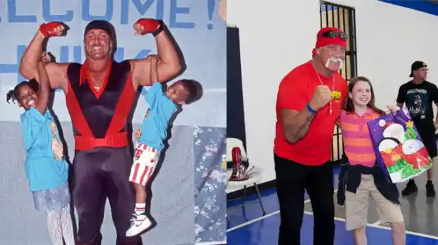 Hulk Hogan Put His Face Everywhere