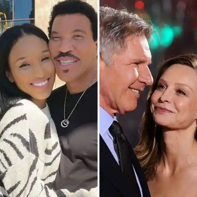 40+ Hollywood men and their girlfriends who keep getting younger with time