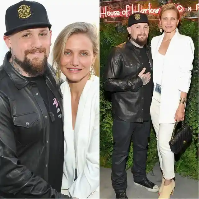 Cameron Diaz and Benji Madden