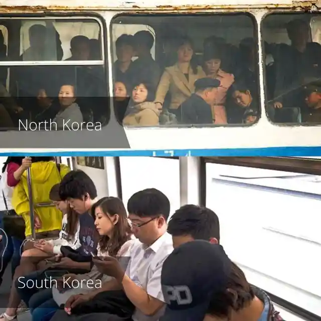 Photographer Captures Differences Between South and North Korea