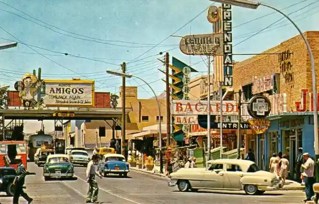 Border of Mexico, 1950