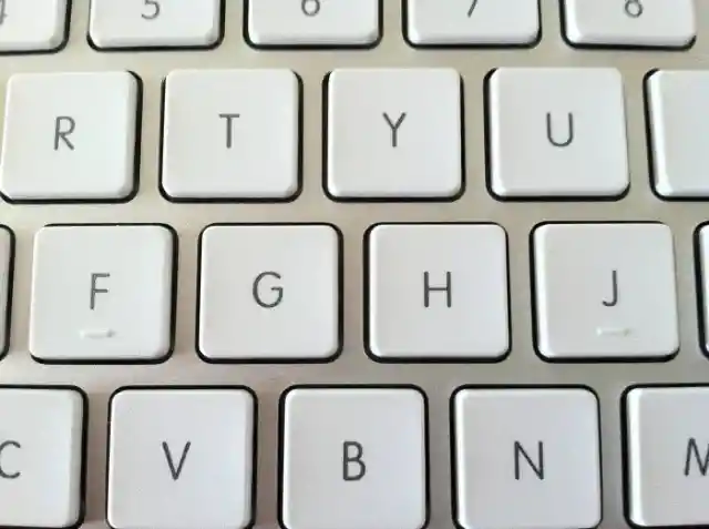 Bumps On Keyboard Keys