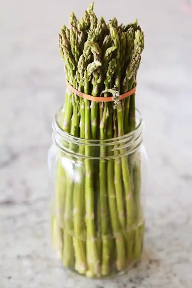 37. A Beautiful Vase Of Asparagus