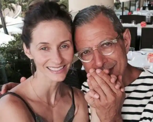 Jovial Jeff Goldblum And Emilie Livingston