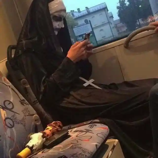 The Nun: Public Transportation Edition