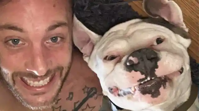 Man Posted Picture With His Rescue Dog And People Called The Police