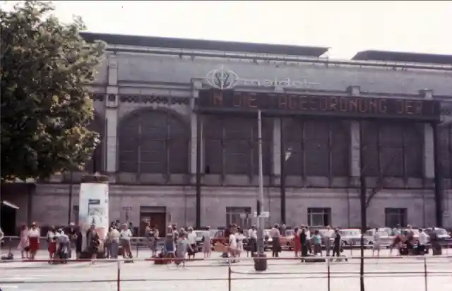 Dresden Train Station – 1982