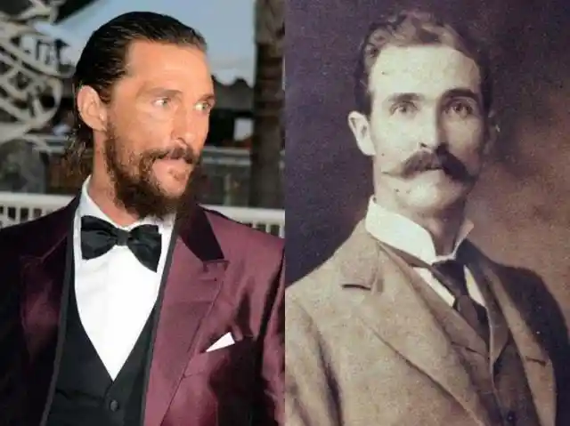 Matthew McConaughey and his historic doppelgänger