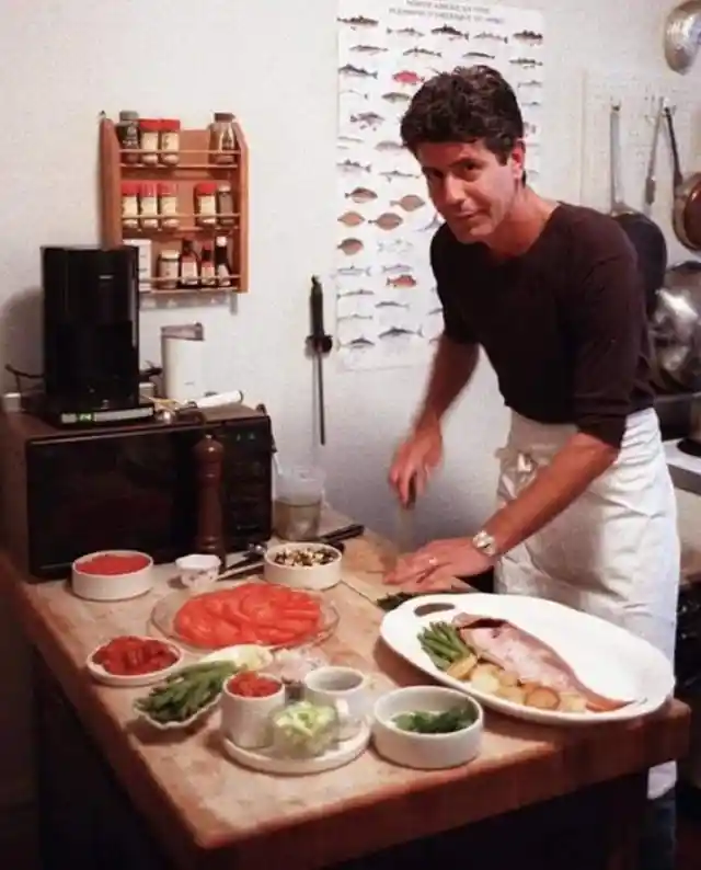 Anthony Bourdain, 1986