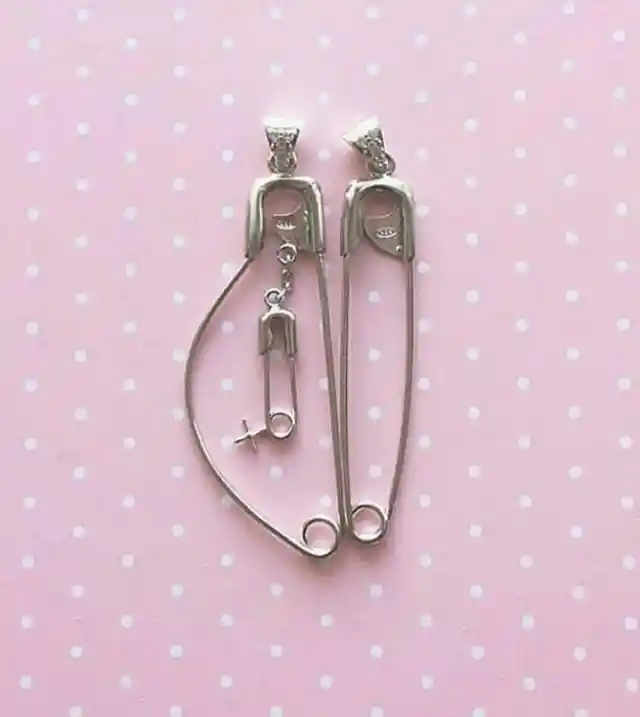 A Pregnant Safety Pin