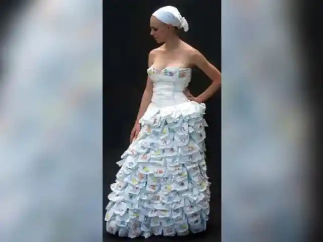 El Vestido De Novia En Pañales