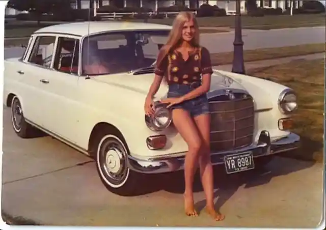 Sitting on Mercedes-Benz – 1970s