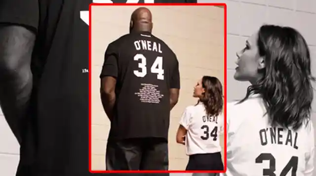 Shaquille O'Neal and Laticia Rolle