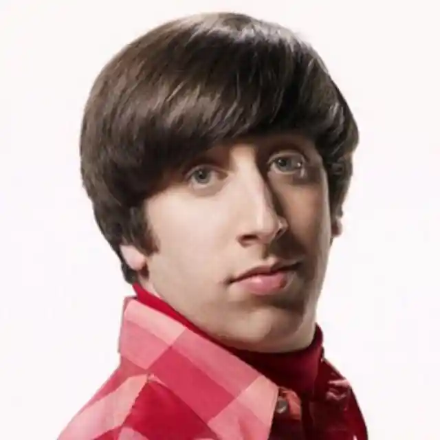 Simon Helberg Como Howard Wolowitz - Entonces