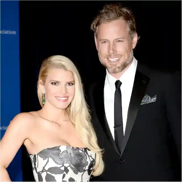 Jessica Simpson and Eric Johnson