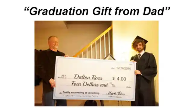 Graduating With $4.00