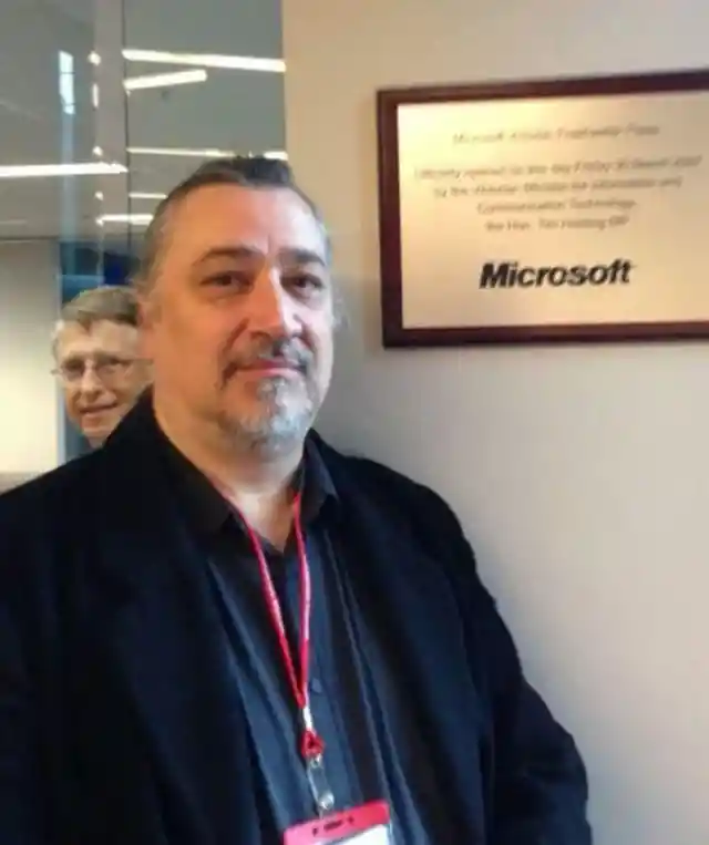 Un Photobomb De Ensueño En Microsoft