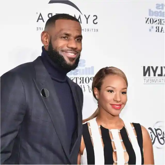 Lebron James and Savannah Brinson