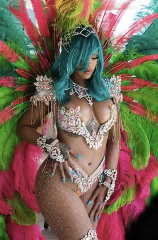 Rihanna The Peacock