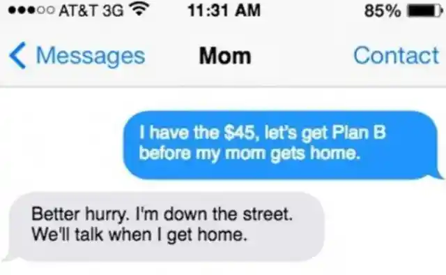 Hilarious Texts That Kids Sent To Their Parents Accidentally