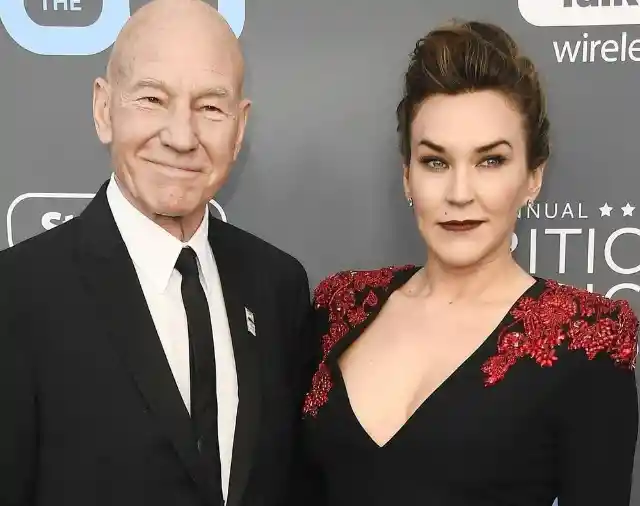 Patrick Stewart and Sunny Ozell