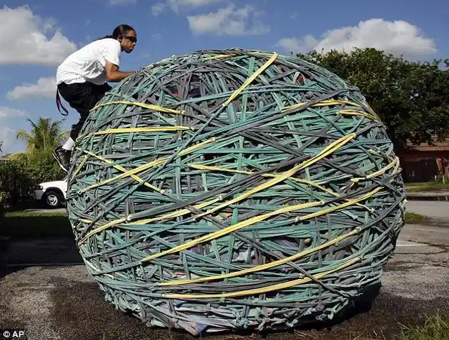 Largest Rubber Band Ball