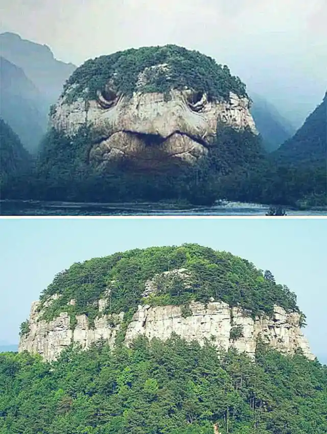 Mountain Looking Like A Turtle