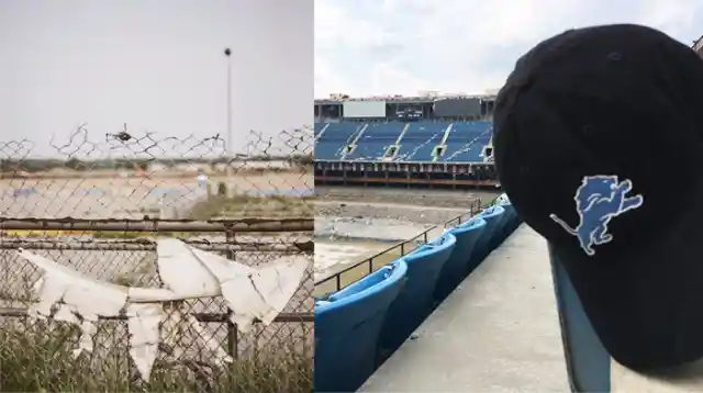 The Pontiac Silverdome, Michigan