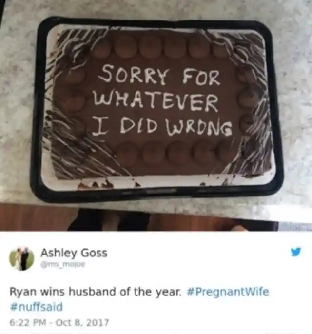 An Apology Cake