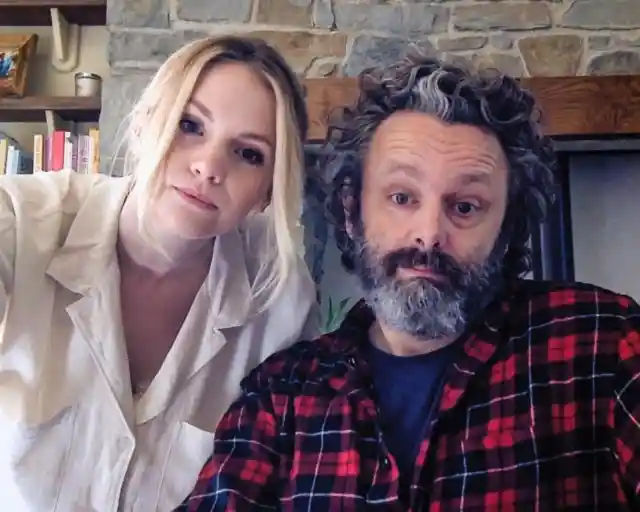 Charming Michael Sheen And Anna Lundberg