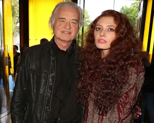 Rocking Jimmy Page And Scarlett Sabet