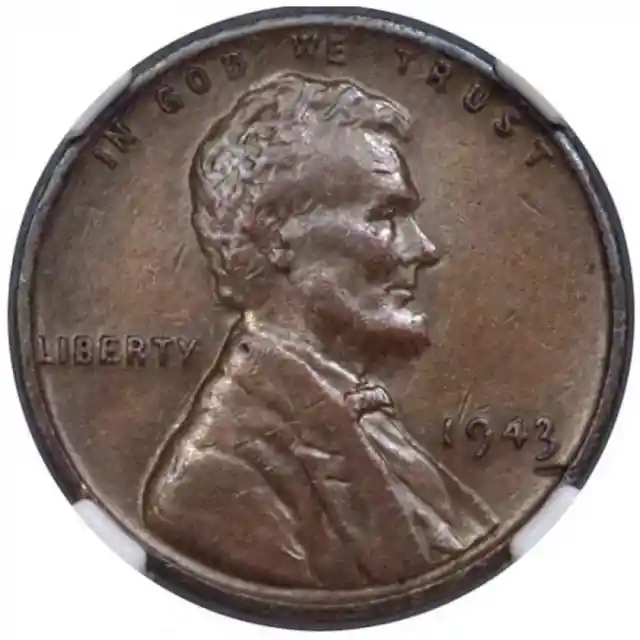 1943 Bronze Lincoln Penny – $204,000