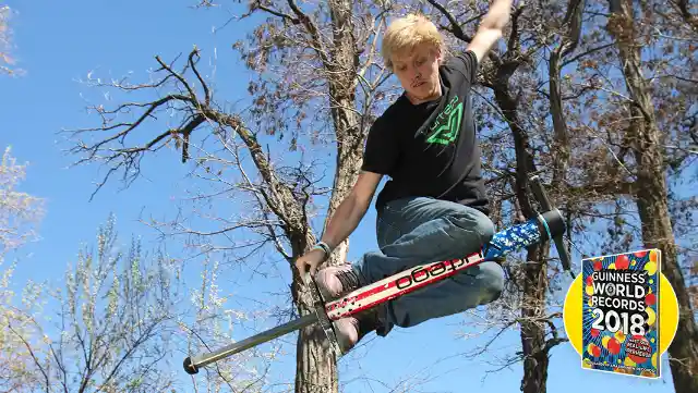 Highest Pogo Stick Jump