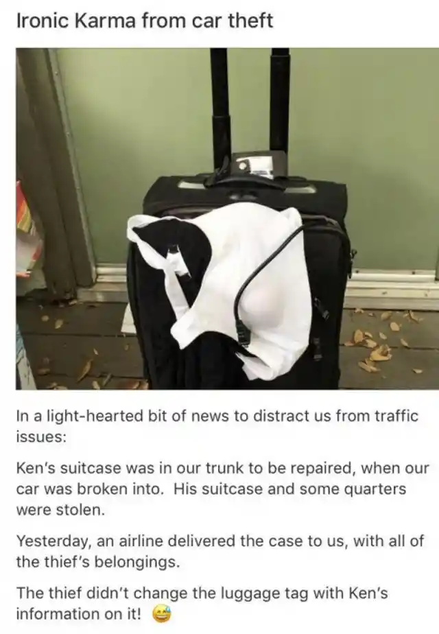 Luggage Loaded With Karma