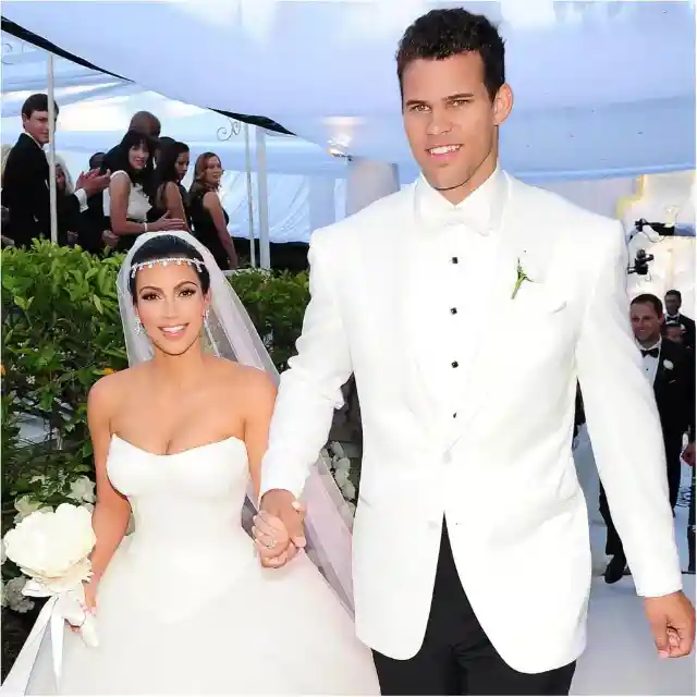 Kim Kardashian and Kris Humphries