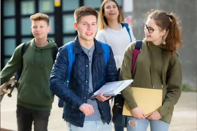 Dad Follows Daughter After She Insists On Walking To School Every Morning