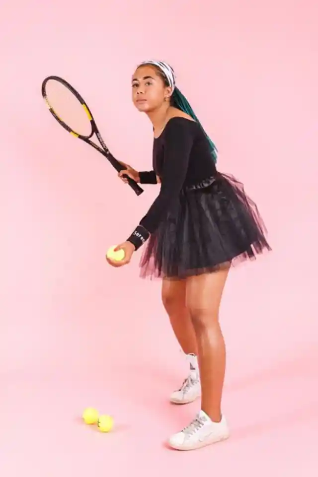 Channeling Serena Williams