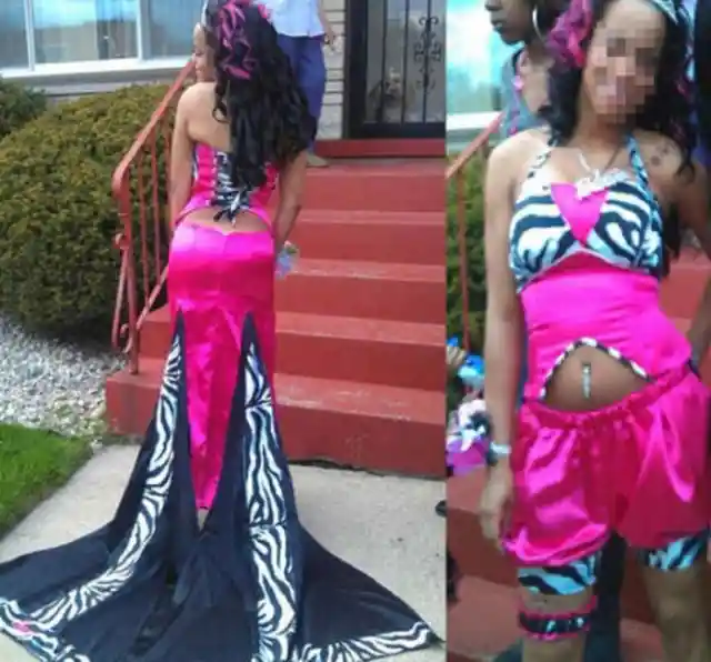 Zebra At Prom